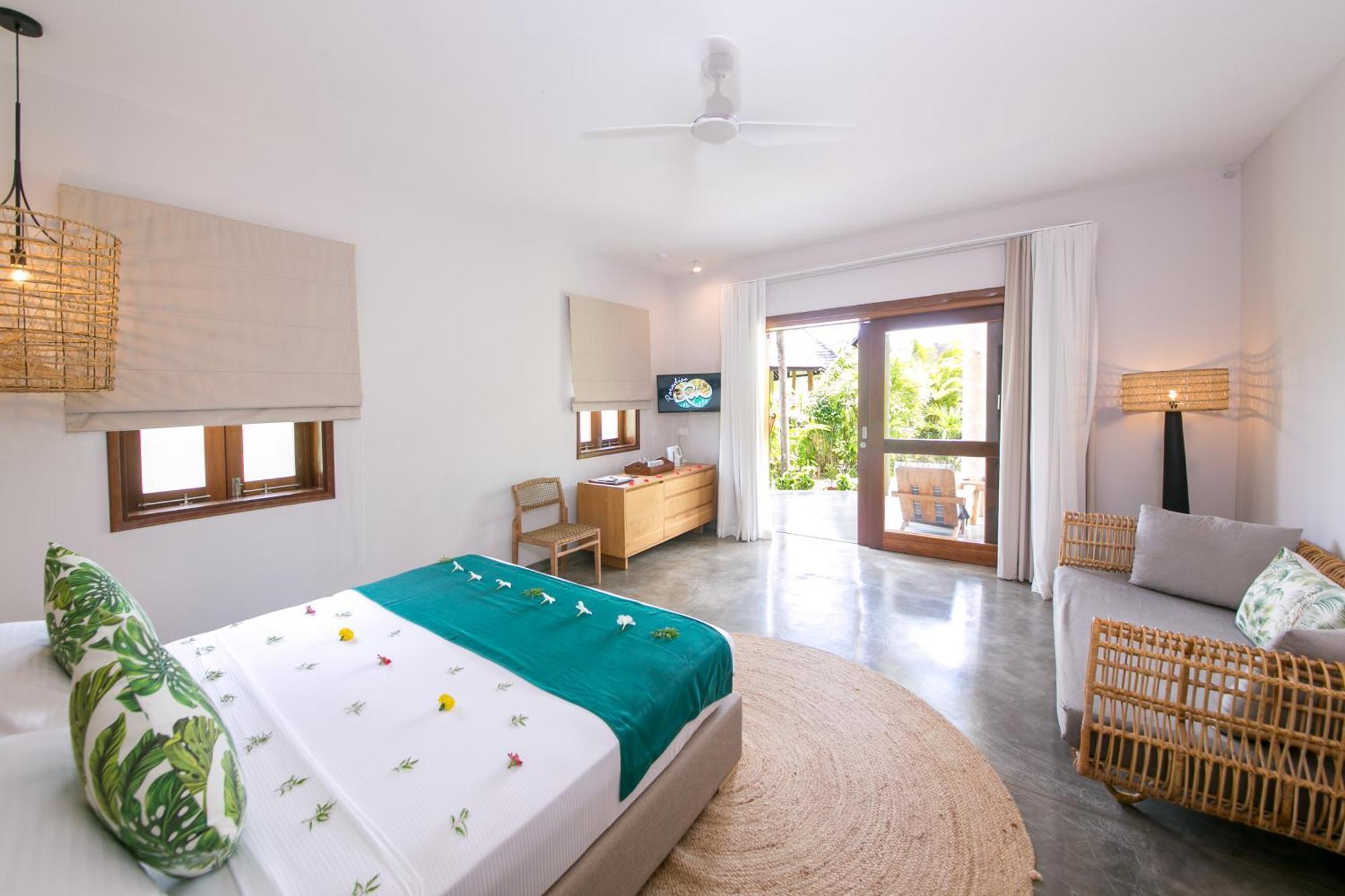 Les Lauriers Eco Hotel Anse Volbert Village Exteriér fotografie